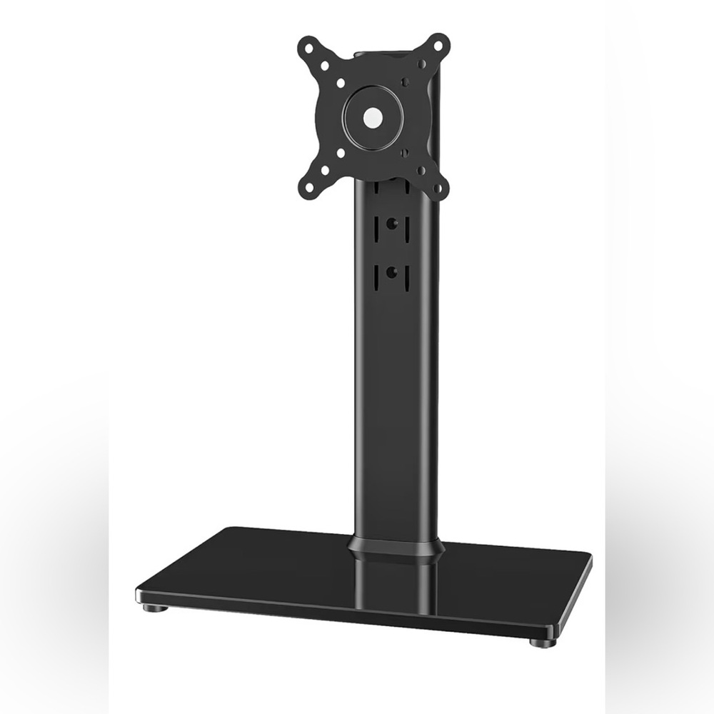 Single Monitor Free-Standing Desk Stand Mount Riser for 13in to 32in screen